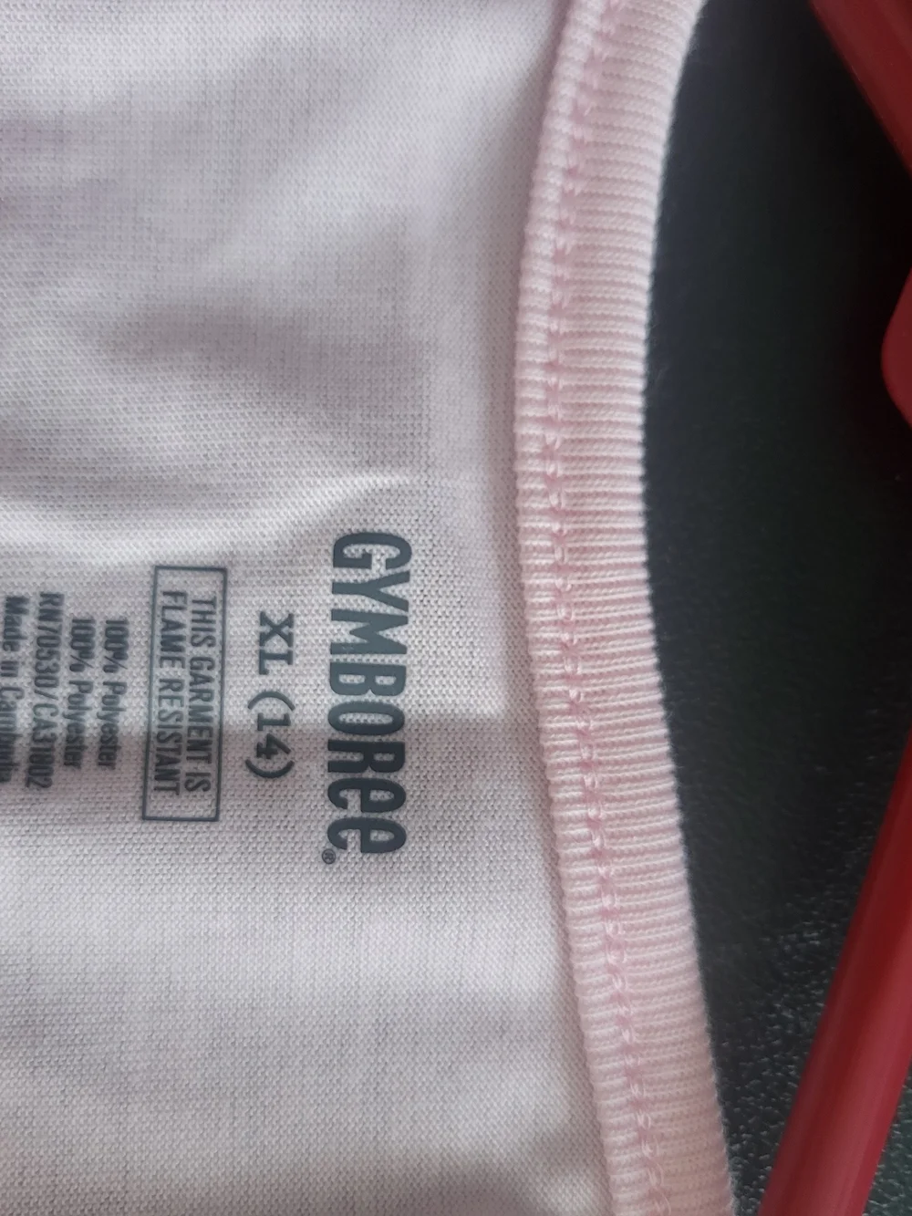 Girls Gymboree Size 14 (XL) 2 Piece Pink And Blue Pajama Set